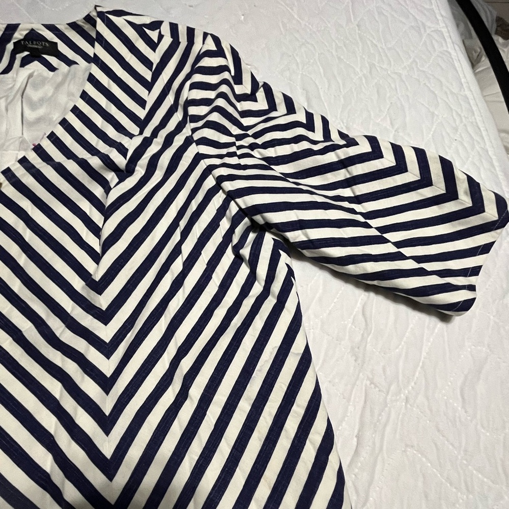 Talbots 3/4 Length Sleeve Button Jacket. - image 7